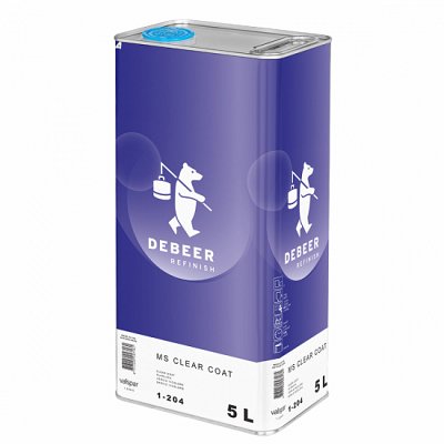 Debeer 1-204 MS Clear Coat 2:1 5L
