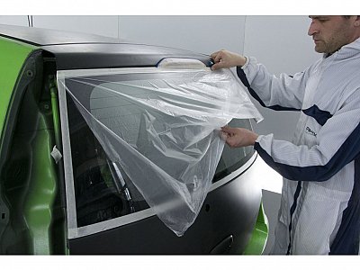 Finixa Maskovacia fólia s páskou 120cm x 25m