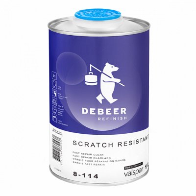 Debeer 8-114 HS420 Scratch Resistant Fast Repair 1L