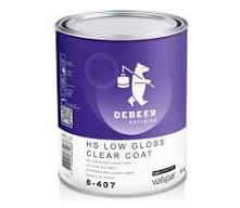 Debeer 8-407 HS Low Gloss Clear Coat 1L