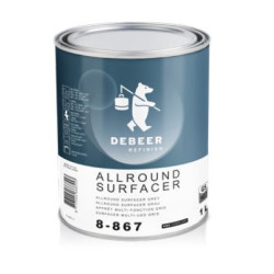 Debeer 8-867 Allround Surfacer plnič šedý 1L