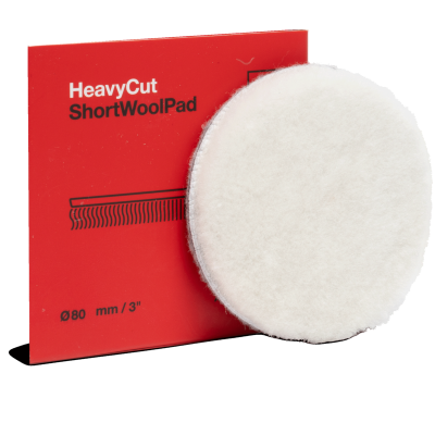 KochChemie Heavy Cut Short Wool Pad 80mm