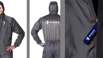 Debeer Lakovnícky overal šedý veľkosť L