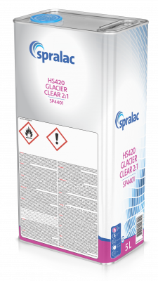 Spralac SP4499 HS420 Glacier Clear 2:1 5L